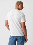 Gap V-Everyday Soft Corp Logo Tee 866774001 Kısa Kol Tişört Erkek T-Shirt