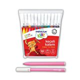 Keçeli Kalem Seti 6 Neon - 6 Pastel ve 12 Renk Keçeli Kalem Pensan Keçeli Kalem 1 Paket