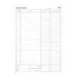 Kasa Defteri Siyah 17x24 368 Yaprak 1 Adet Artlantis Hesap Defteri 17*24 320 Yaprak 1 Adet