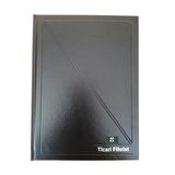 Fihrist Ticari 8'li 20x28 Siyah Cilt Bezli 1 Adet Artlantis Ticari Firhist Siyah 20*28
