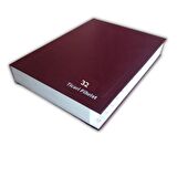 Fihrist Ticari 32'li 16x23 Bordo Cilt Bezli 1 Adet Artlantis Ticari Firhist Bordo 16*23