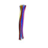 Şönil Renkli 50 Cm 25'li 1 Paket Ticon 50 cm Renkli Tüylü Tel 25 li 1 Paket