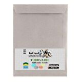 Torba Zarf 24x32 Cm Kraft 90 Gr Silikonlu 100'li 1 Paket Artlantis 240*320 Mm Torba Zarf Kraft 100 li 1 Paket