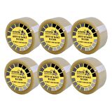 Koli Bandı Şeffaf 45x100 6 Lı 1 Paket Artlantis Koli Bantı 45*100 Ambalajlama Bandı Şeffaf Ekstra Yapıştırma Kaliteli 6 Lı