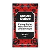 Kumaş Boyası Toz 12 gr 1 Adet Nova Color Toz Kumaş Boyası Kot Pantalon Gömlek Tişört Tekstil Kumaş Boyası 1 Adet