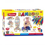 Eğitici Bambu Çubuklar 300 Parça 1 Paket Heroes Eğitici Bambu Çubuk 300 Lü 1 Paket
