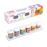 Guaj Boya 6 Renk x 15 ml 1 Paket Guaj Boyası Seti 6 lı