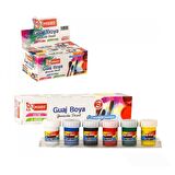 Guaj Boya 6 Renk x 15 ml 1 Paket Guaj Boyası Seti 6 lı