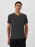 Gap V-Frch Everyday Soft Micro Logo Vee 502020000 Kısa Kol Tişört Erkek T-Shirt