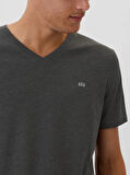 Gap V-Frch Everyday Soft Micro Logo Vee 502020000 Kısa Kol Tişört Erkek T-Shirt