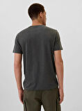 Gap V-Frch Everyday Soft Micro Logo Crew 502022000 Kısa Kol Tişört Erkek T-Shirt