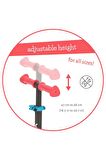 Chillafish Scotti 3 Tekerlekli Scooter - Kırmızı