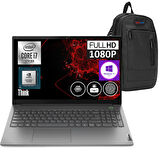 Lenovo Thinkbook 15 GEN4 Intel Core i7 1255U 16GB 512GB SSD MX550-2GB Windows 11 Home 15.6" FHD Taşınabilir Bilgisayar 21DJ00G9TX10+ Zetta Çanta