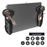 Coofbe 6 Parmak Tetik Joystick Tablet Oyun Kolu PUBG Tetik İpad Huawei Samsung Tablet Oyun Kolu