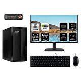 Acer Aspire TC1760 i3 12100 36GB 1TB SSD GT1030/4GB FDOS DT.BHUEM.004 MASAÜSTÜ PC & 23.8" MONİTÖR