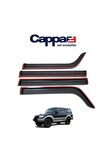 Hyundai Galloper Akrilik Cam Rüzgarlığı 4 Parça 1997-2003