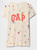 Gap Logo T-Shirt V-Ss Logo Classic Tee Kadın 729555015 Tişört