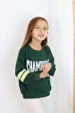 Champions Baskılı Sweat