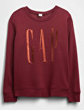 Gap Doorbuster Logo Sweatshirt 800444 Bisiklet Yaka Fleece Sweatshirt Kadın Sweatshirt