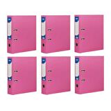 Büro Klasör Geniş Noki Pembe Büro Klasörü Halkalı 6 Adet