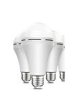 2 ADET Netfen Acil Aydınlatma Şarjlı 15W Beyaz Işık E27 Led Ampul