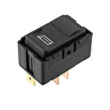 Audi A80 A100 A6 94 Ve Sonrası Uyumlu Cam Açma Düğmesi Tekli 4A0959855A Wisco