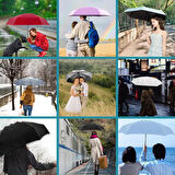 Heydiye Öklid UPF 50+ SPF 99+ UV Korumalı Katlanabilir Güneş ve Yağmur Şemsiyesi – Hafif, Dayanıklı, Rüzgar ve Su Geçirmez