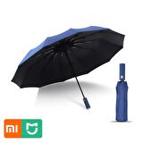 Xiaomi Mijia Tam Otomatik (UDF99+ Güneş / Yağmur)  Hafif Fiber İskeletli Şemsiye