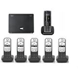 Gigaset Analog & Ip 6 Dahili Dect Telsiz Kablosuz Telefon Santrali C530-A690