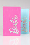 DEKOMUS İLE LİSANSLI BARBIE 60 YAPRAK ÇİZGİLİ DEFTER 13x21 CM