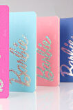 DEKOMUS İLE LİSANSLI BARBIE 60 YAPRAK ÇİZGİLİ DEFTER 13x21 CM