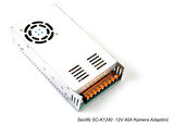 Seclife SC-K1240 12V 40A Metal Güvenlik Kamera Adaptör