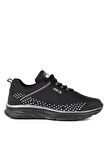Gri - Deuce Bağcıklı Unisex Memory Foam Ortopedik Spor Ayakkabı
