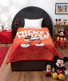 Taç Lisanslı Outlet Battaniye Mickey Mouse Tek Kişilik