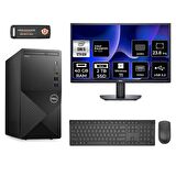 Dell Vostro 3910MT i5 12400 40GB 2TB SSD RX550/4GB W11P N7519VDT3910 & MASAÜSTÜ PC & 23.8" MONİTÖR
