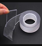 Çift Taraflı Şeffaf Bant 3cm x 2m 3 adet