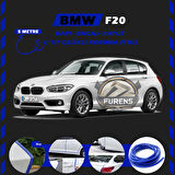 Bmw F20 Oto Araç Kapı Koruma Fitili 5metre Parlak Mavi Renk