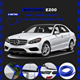 Mercedes E200 Oto Araç Kapı Koruma Fitili 5metre Parlak Mavi Renk