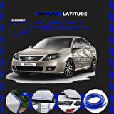 Renault Latitude Oto Araç Kapı Koruma Fitili 5metre Parlak Mavi Renk