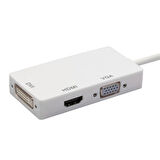 5056 Displayport To Hdmi Vga Dvi Çevirici Dönüştürücü Adaptor.