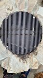 57 cm Yuvarlak Daire Döküm Küre Mangal Izgarası Blooma,Weber,Grillstar,Robust Mangallarına uygun