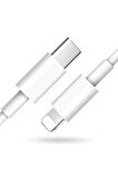 Lightning To Type-C Şarj Kablosu 18W 3A Hızlı Şarz Apple İphone 7 8 X 11 12 13 Mini Pro Max Uyumlu