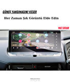 Nissan Qashqai 2025 Navigasyon ve Multimedya Uyumlu Mat Ekran Koruyucu