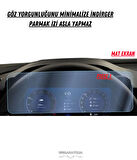 Skoda Superb 2024 Hayalet Ekran ve Multimedya Uyumlu Set Mat Ekran Koruyucu