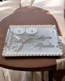 Raya Gümüş İncili Söz Nişan Tepsisi