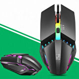 ALLY K3 Işıklı Kablolu Oyuncu- Gaming Mouse
