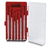 Stanley ST166039 Saatçi Tornavida Seti, 6 Parça