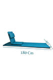 Backjack Meditasyon Sandalyesi Destekli Yer Minderi + 60x180 Kumaş Mat