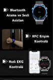Ultimate Smart Watch Akıllı Saat Amoled Ekran İki Kordon Android Iphone Uyumlu Akıllı Saat Watch 9 8