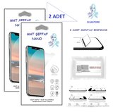 Tecno SPARK 20 PRO Nano Ekran Koruyucu 2 Adet Ultra İNCE Esnek MAT Şeffaf